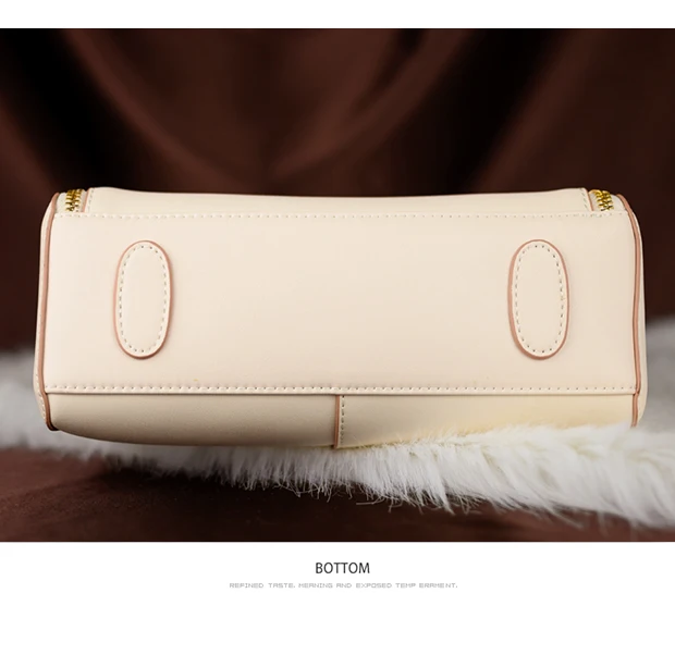 FOXER Split Leather Shoulder Bag Women Top Handle Handbag Female Large Capacity Tote Bag Simple Luxury Crossbody Purse
