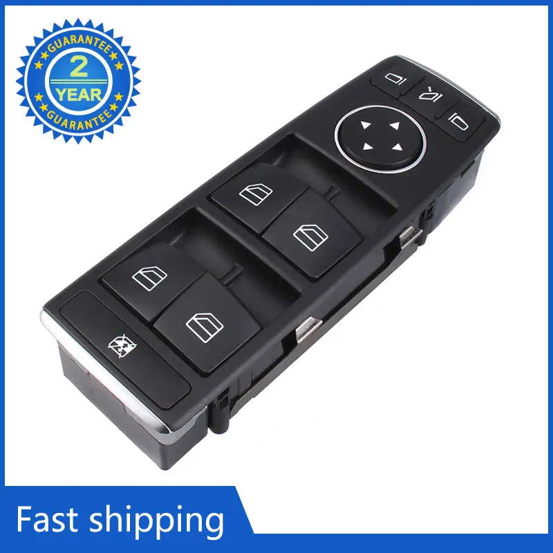 

Brand New Master Power Window Switch Regulator Button A1669054400 A1669054300 For Mercedes-Benz B Class CLA Coupe