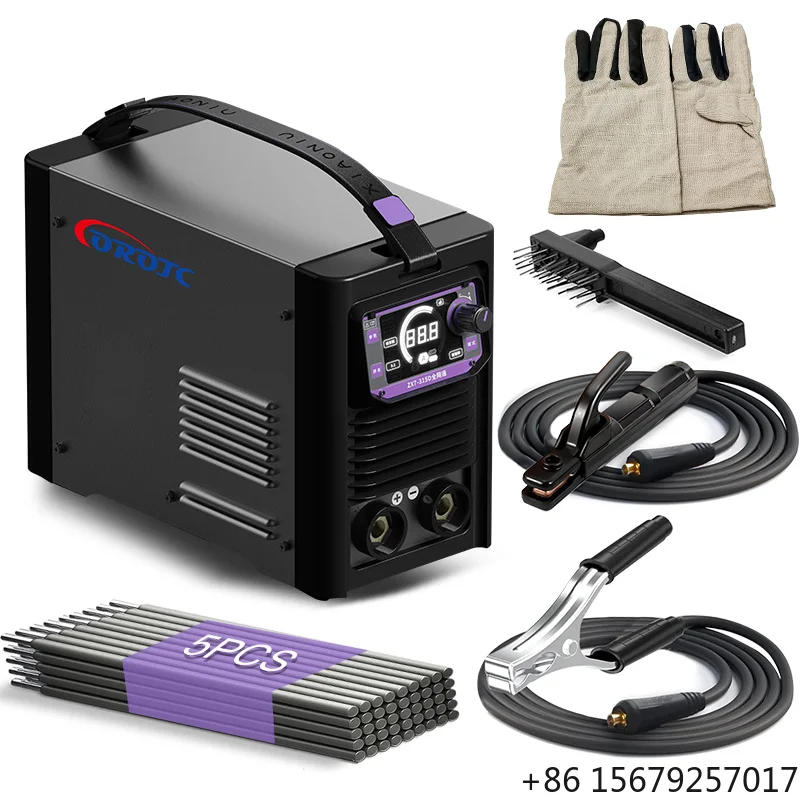 COROTC ZX7-250D 5.8KVA 250A 380V Handheld Electric Inverter IGBT MMA Portable Welder DC Motor High Efficiency Precision New