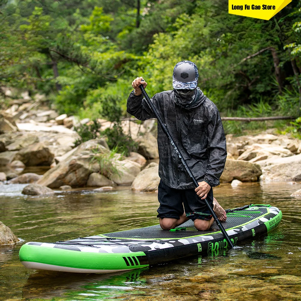 

2026 SUP Universal Standing Camo Inflatable Paddle Board Water Skiing Board Surfing Board Water Skiing Paddle