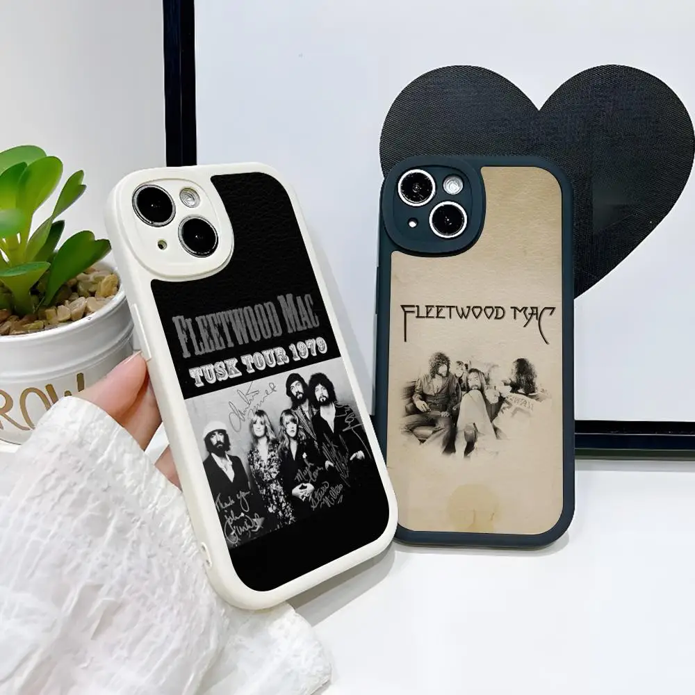 Fleetwood Mac poster Phone Case For Iphone 15 14 13 Pro Max 12 11 Mini X Xr Xs 7 8 Puls Cover