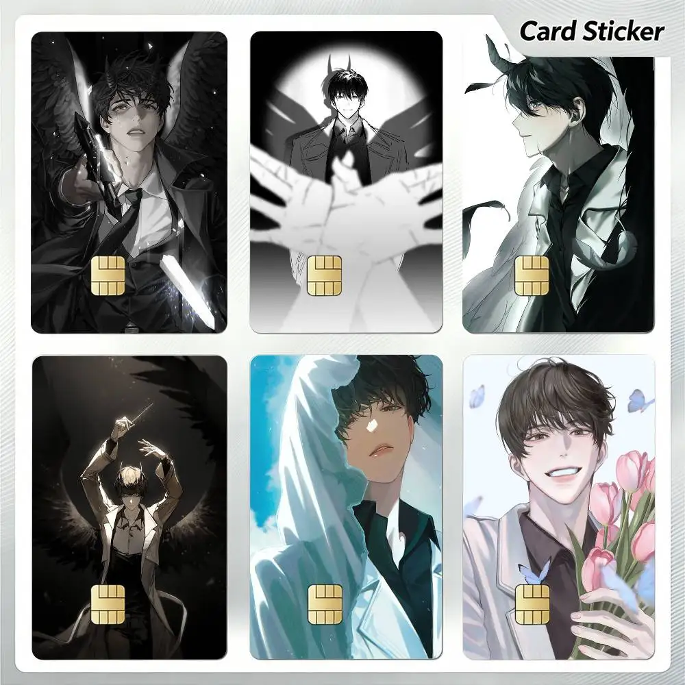 K-Kim D-Dokja O-ORV Sticker Decoration Creative Bank Card Bus Metro Waterproof Sticker