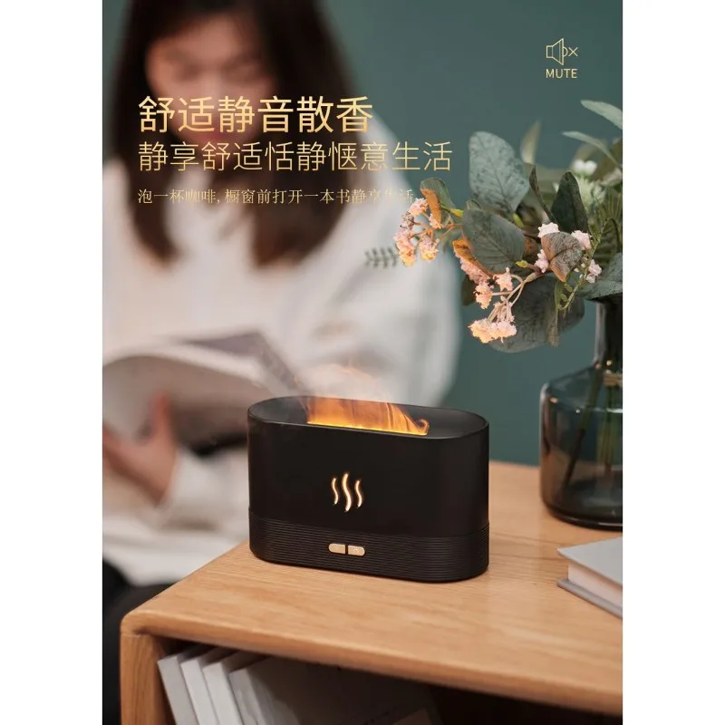 

AB43-Компактный ультразвуковой увлажнитель воздуха с питанием от USB, ночник, функция ароматерапии для дома, 2 шт.