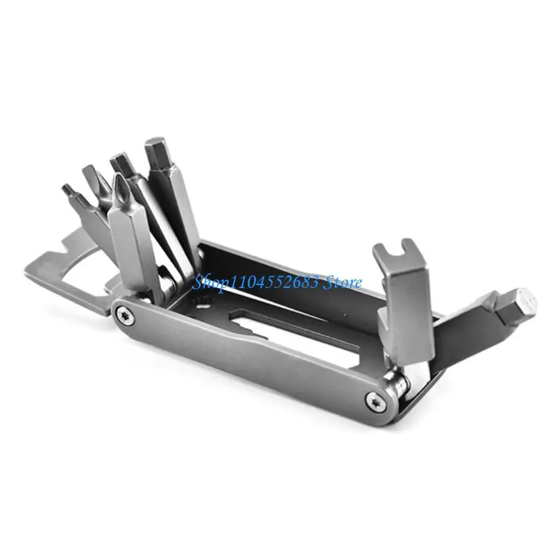 

Y6GD Bike Tool with Chain Multi Tool Heavy Duty Compact Pocket Sized for W/ P