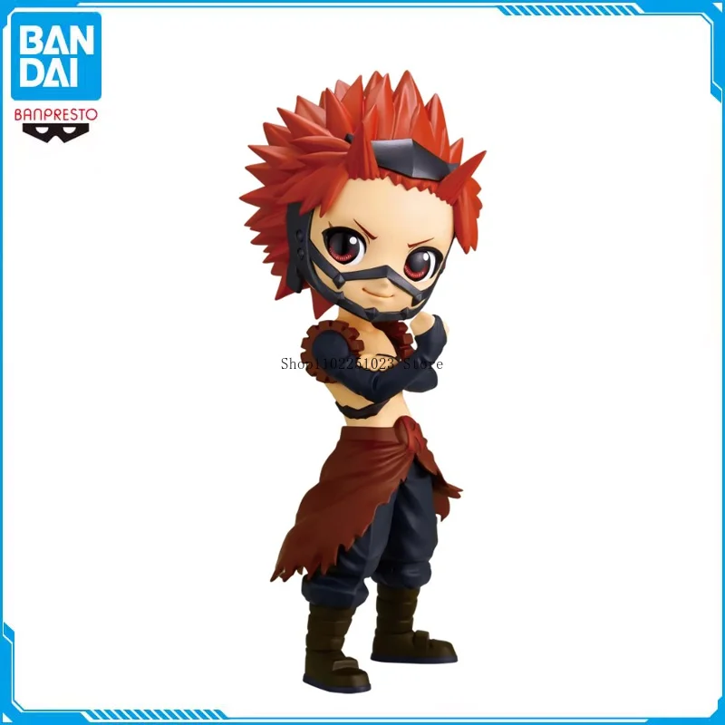 

BANDAI Original My Hero Academia Qposket Kirishima Eijiro 2 Anime Action Figures Model Desktop Decoration Boys Gift