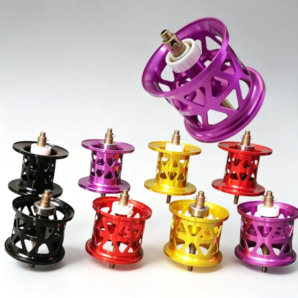 Premium Aluminum Spool For Abu Max4 Max5 Baitcasting Reel Lightweight Shallow Micro Lure Casting High Speed Bearing