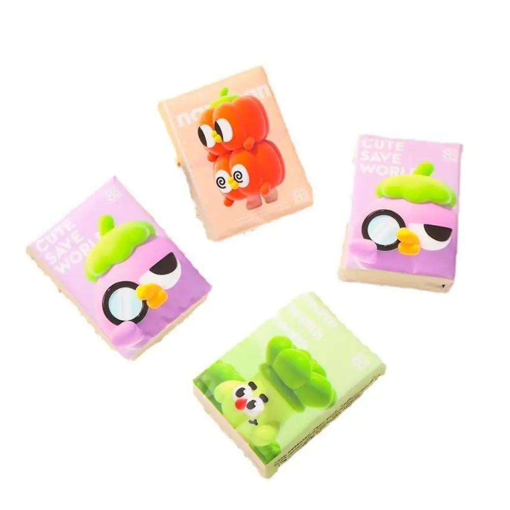 9 Packs Capybara Handkerchief Paper Soft 3Ply Bear Toilet Paper Cleaning Skin-friendly Panda Cartoon Handkerchief Paper