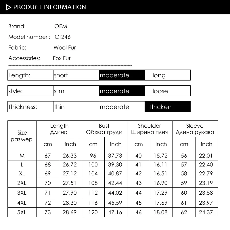 Aorice Women Winter Long Wool Fur Coat Jacket Female Fox Fur Collar Coats Lady Over Size Parka Trench CT246