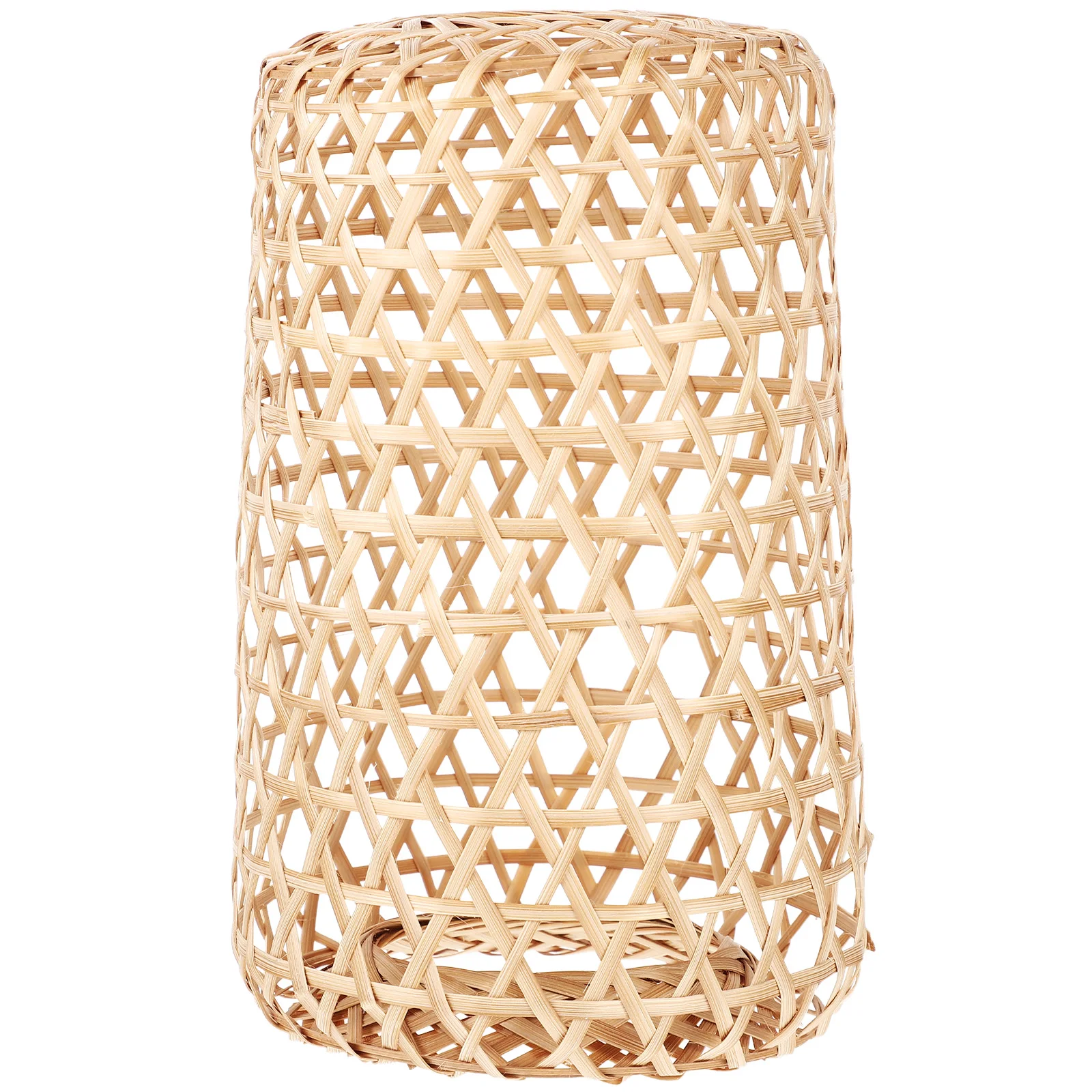 

Woven Lampshade Handmade Bamboo Light Cover Lampshade For Rustic Lampshades for Home Hotel Bar Lighting