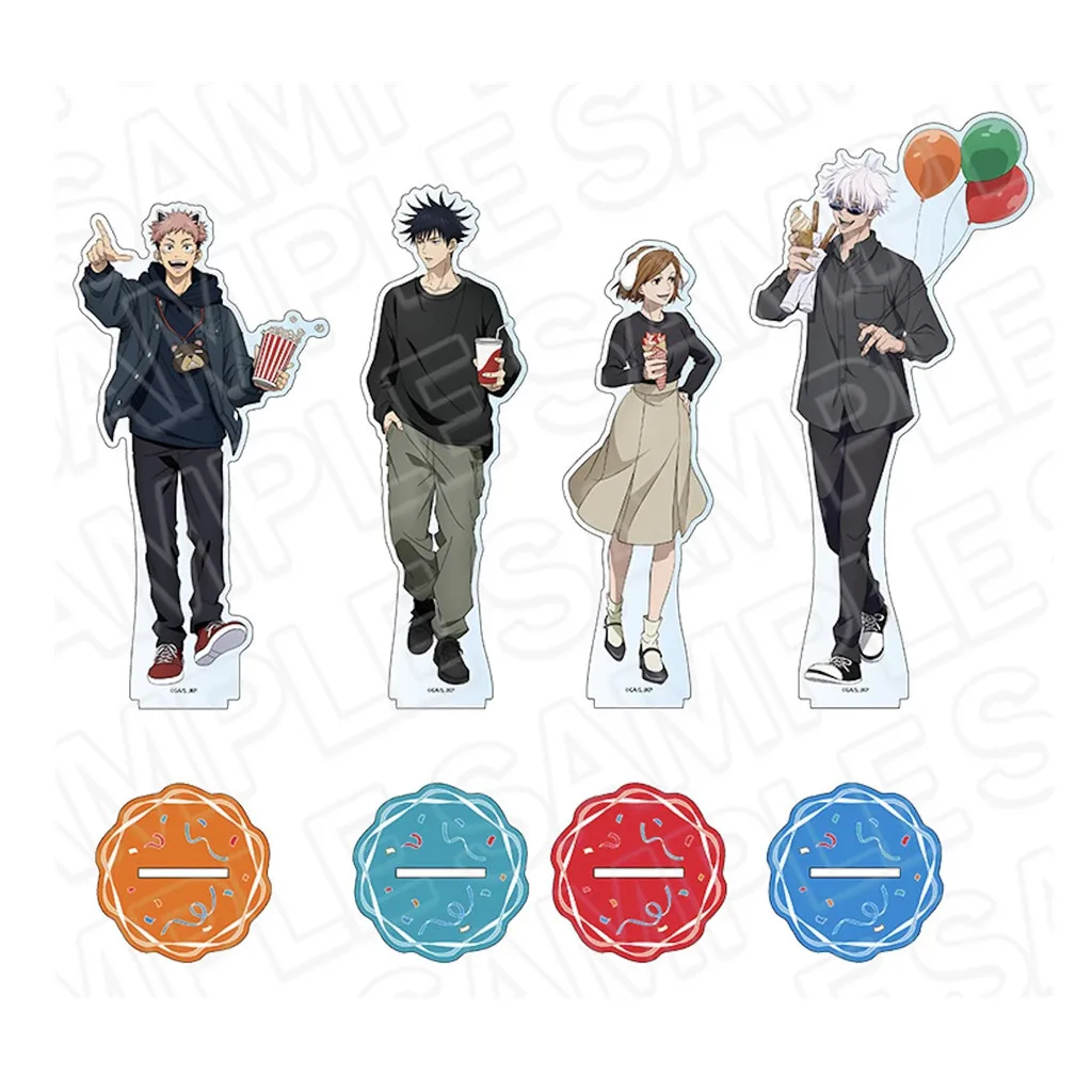 

Anime 2 Acrylic Stand Doll Fushiguro Megumi Yuji Itadori Kugisaki Nobara Figure Model Plate Cosplay Toy For Gift