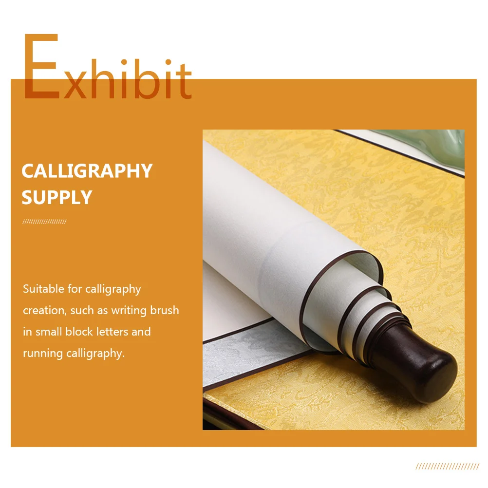 Chinese Calligraphy Rice Paper Scroll Child Cursive Writing Multi-function Xuan