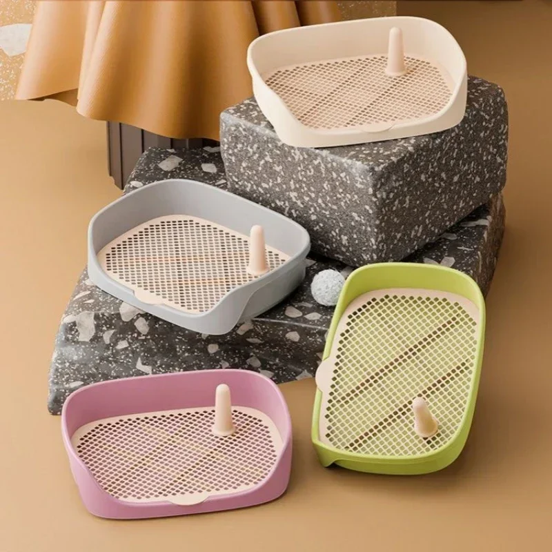 Portable Dog Training Toilet Pet Litter Box Training Toilet Pet Toilet for Small Dogs Cat Puppy Pad Holder Tray Indoor Dog Potty