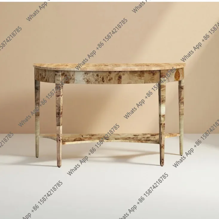 

X62 Medieval Tree Tumor Bark Entrance Platform Semi-round Home Display Stand Household Living Room Wall Decoration Strip Case