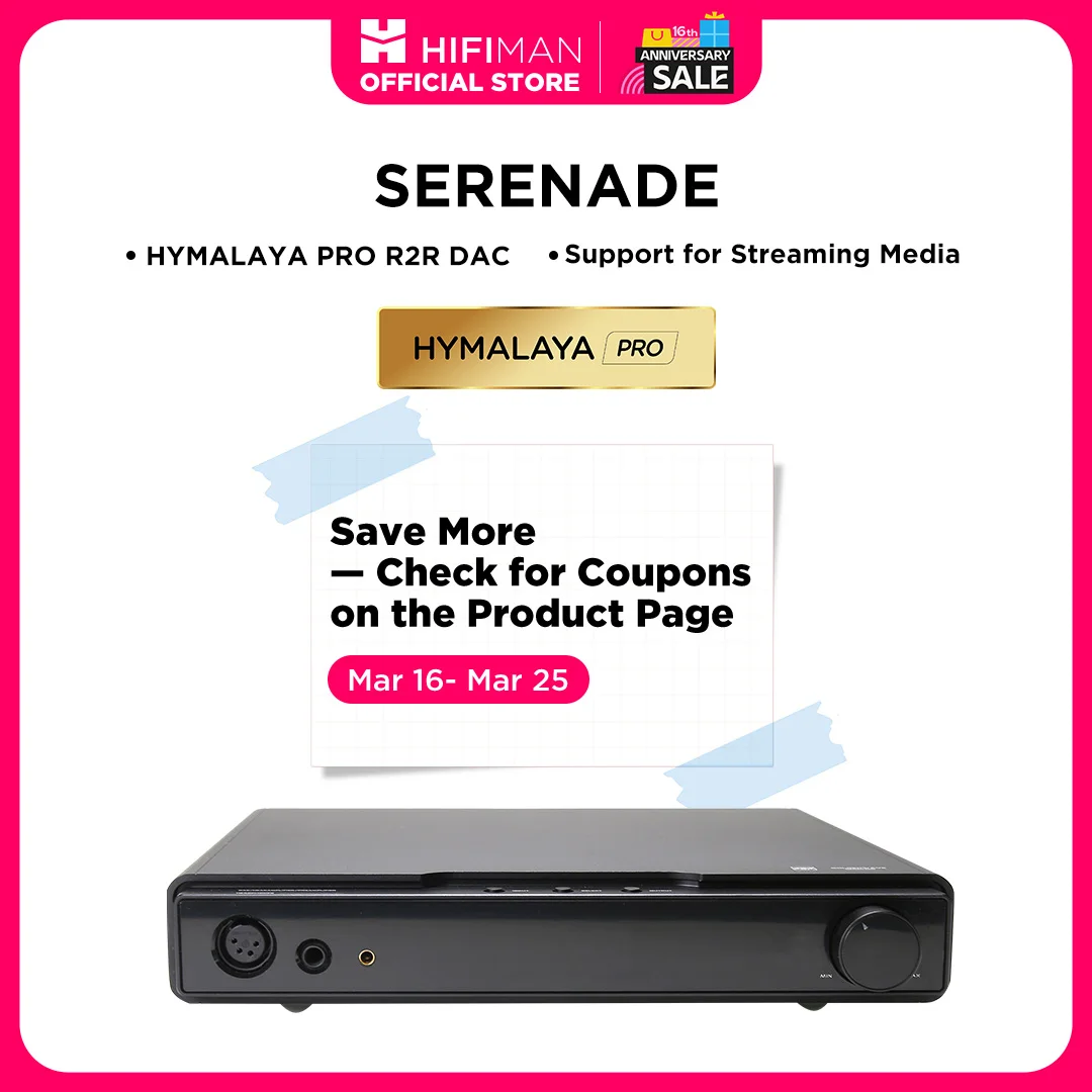 HIFIMAN SERENADE Hi-Fi DAC and Class A Headphone Amplifier with