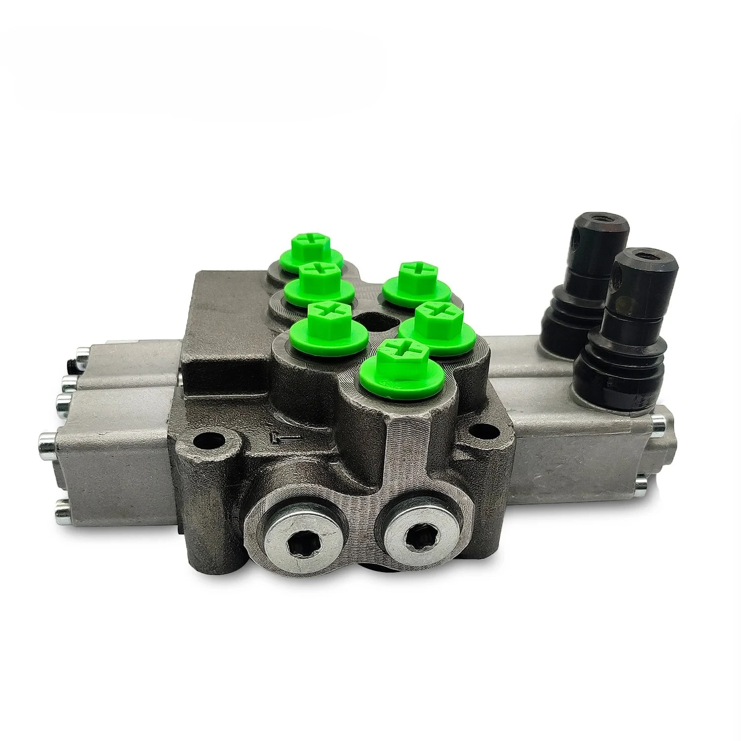 M45 Series 45L/min 2-Bank Double Acting 3/8' BSP Manual Hand Monoblock Control Valve
