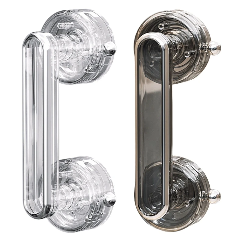 

Suction Glass Door Handle Easy to Installs and Remove for Various Household Needs