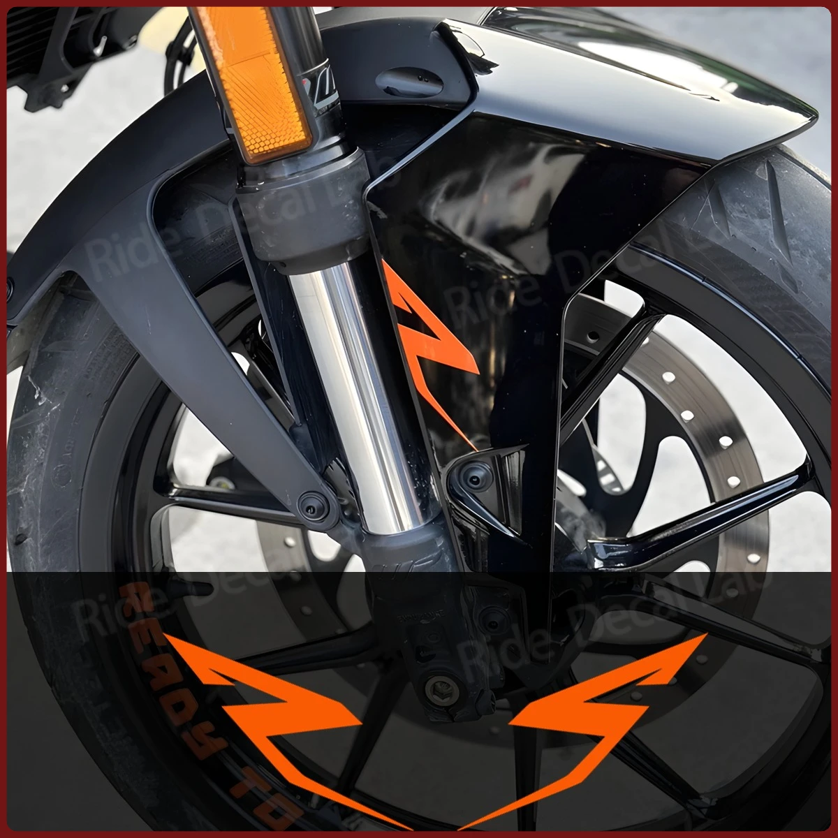 Reflective Motorcycle Decals for KTM 1290 Duke Series Waterproof Vinyl Decals for Motorcycle Accessories