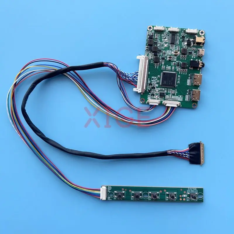 

LCD Matrix Driver Board Fit B156HTN01 B156HTN02 B156HTN03 1920*1080 HDMI-Mini Laptop Display USB Micro 40 Pin LVDS Kit DIY 15.6"