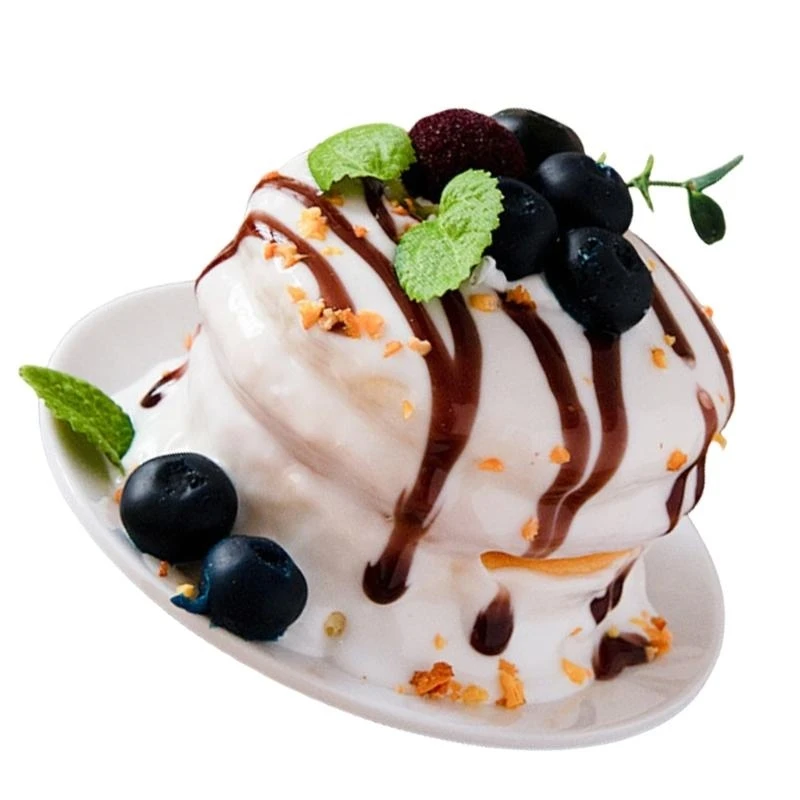 Realistic Dessert Model Faux Cake Decoration for Kitchen Display and Photo Artificial Photography Accessories 15UB