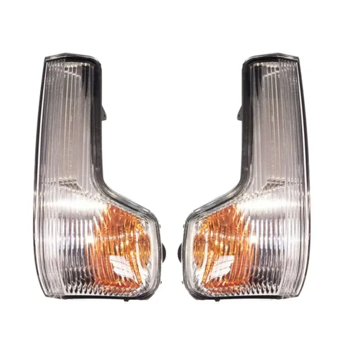 Imagen 2 del producto Luces de señal de giro para espejo retrovisor lateral izquierdo y derecho, carcasa de lámpara indicadora de marcha atrás sin bombilla para Iveco Daily 2015-2020