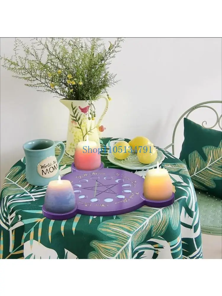 

98km Taluo Set Silicone Mold for Casting Holder Mysterious Holder Suitable for Tarot Card Lovers Psychologists