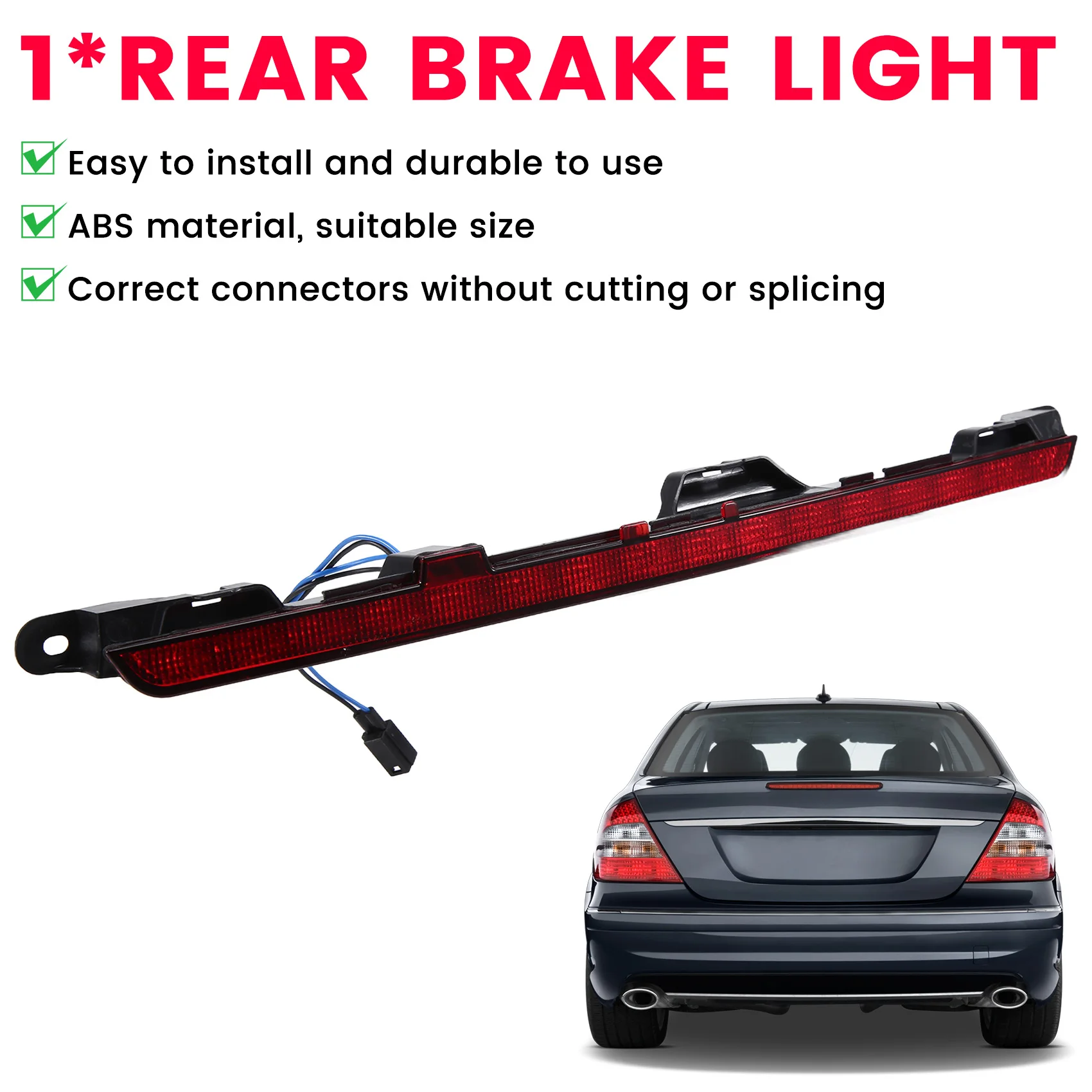 

Высокорасположенный стоп-сигнал A58X A1569060044, третий задний фонарь для W205 C180 C200 C260 W253 GLC260 GLC300 W156 GLA200