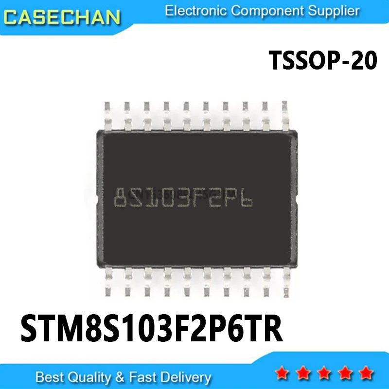 10PCS 8S103F2P6 STM8S103F2P6TR STM8S103F2P6 TSSOP-20 