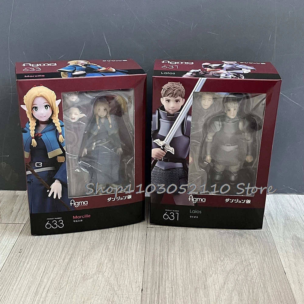 Figma Delicious in dungeon Marcille 633 Laios 631 Anime Figure Toys Joint Model Birthday Christmas Gifts Doll