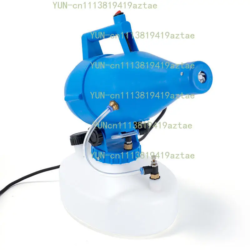 Electric ULV Portable Fogger Sprayer Machine Atomizer Mist Cold 32.8ft Spraying for Hotel School 4.5L(1.2 Gallon) EU 220V