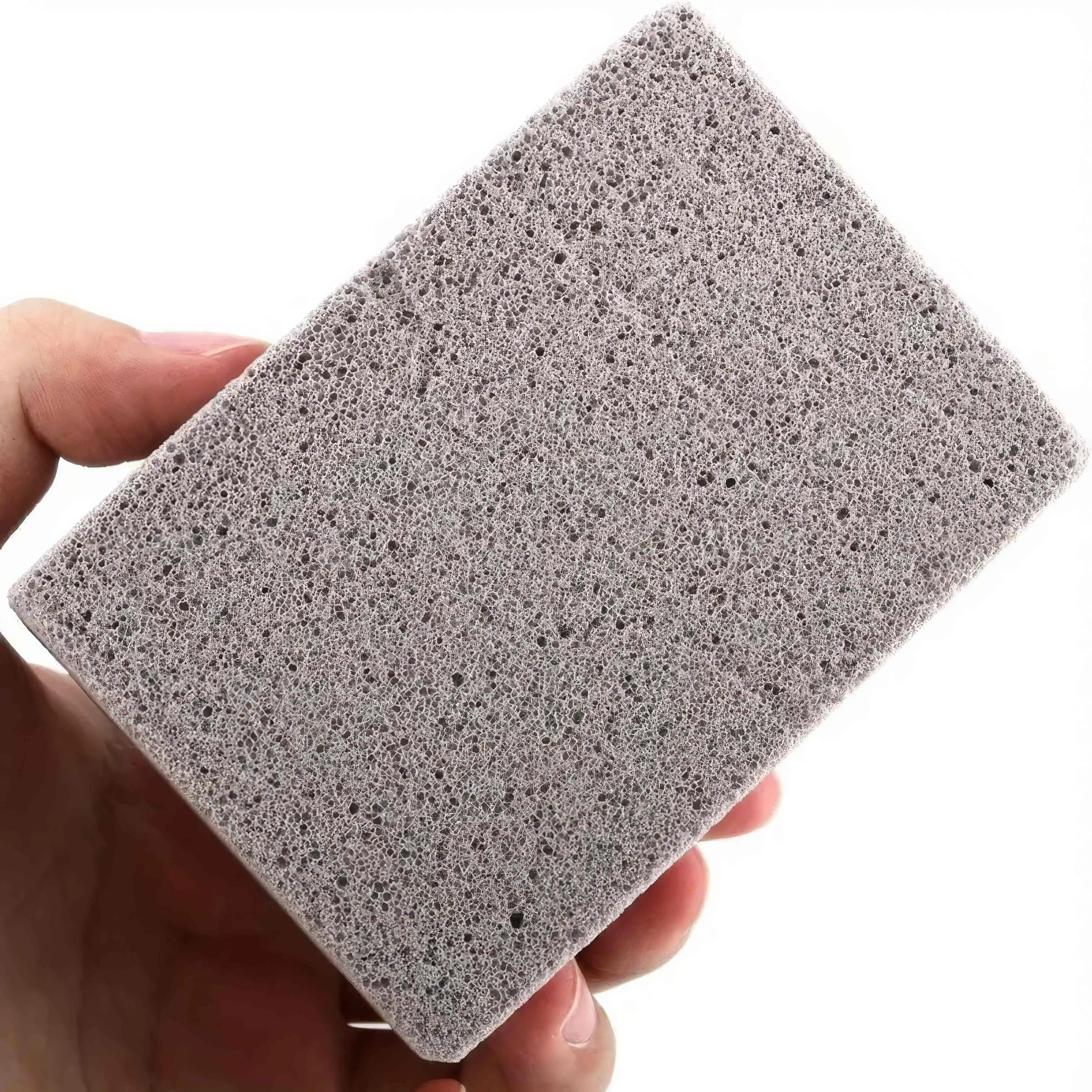 1 Reusable Gray Cleaning Floating Stone, Durable and Portable, Suitable for Cleaning Toilets, Bathtubs, Sinks, Barbecue Grills - Detail 1