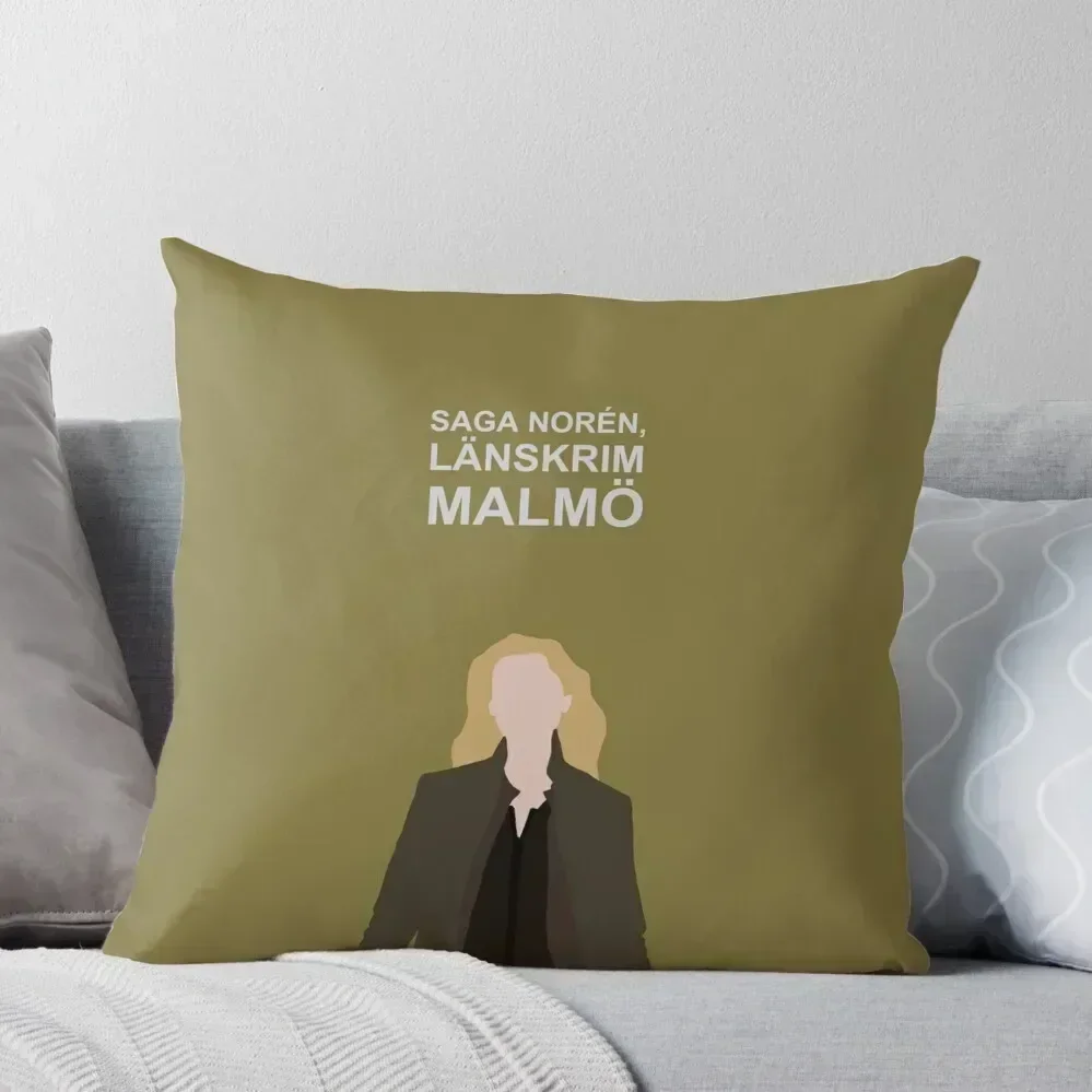 

Saga Noren / Broen, Bron, The Bridge, / Nordic Noir Throw Pillow pillow cover christmas Pillowcases Bed Cushions pillow