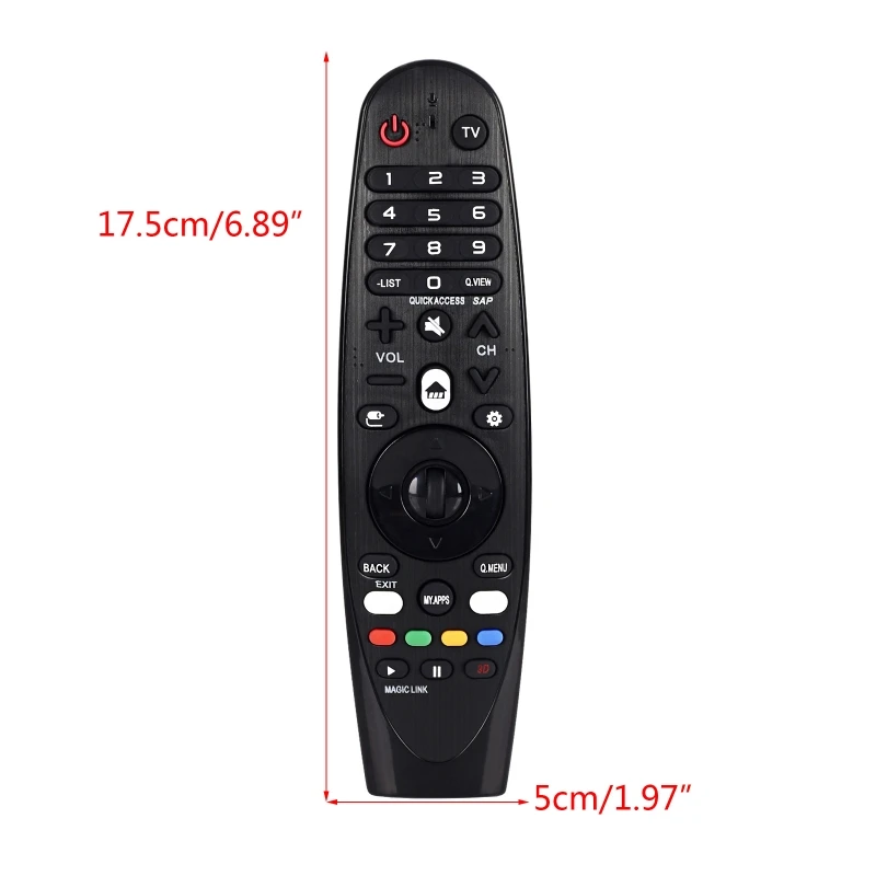 Mando a distancia repuesto para AN-MR600/AN-MR600A/AN-MR650A/AN-MR18BA/AN-MR19BA D46B