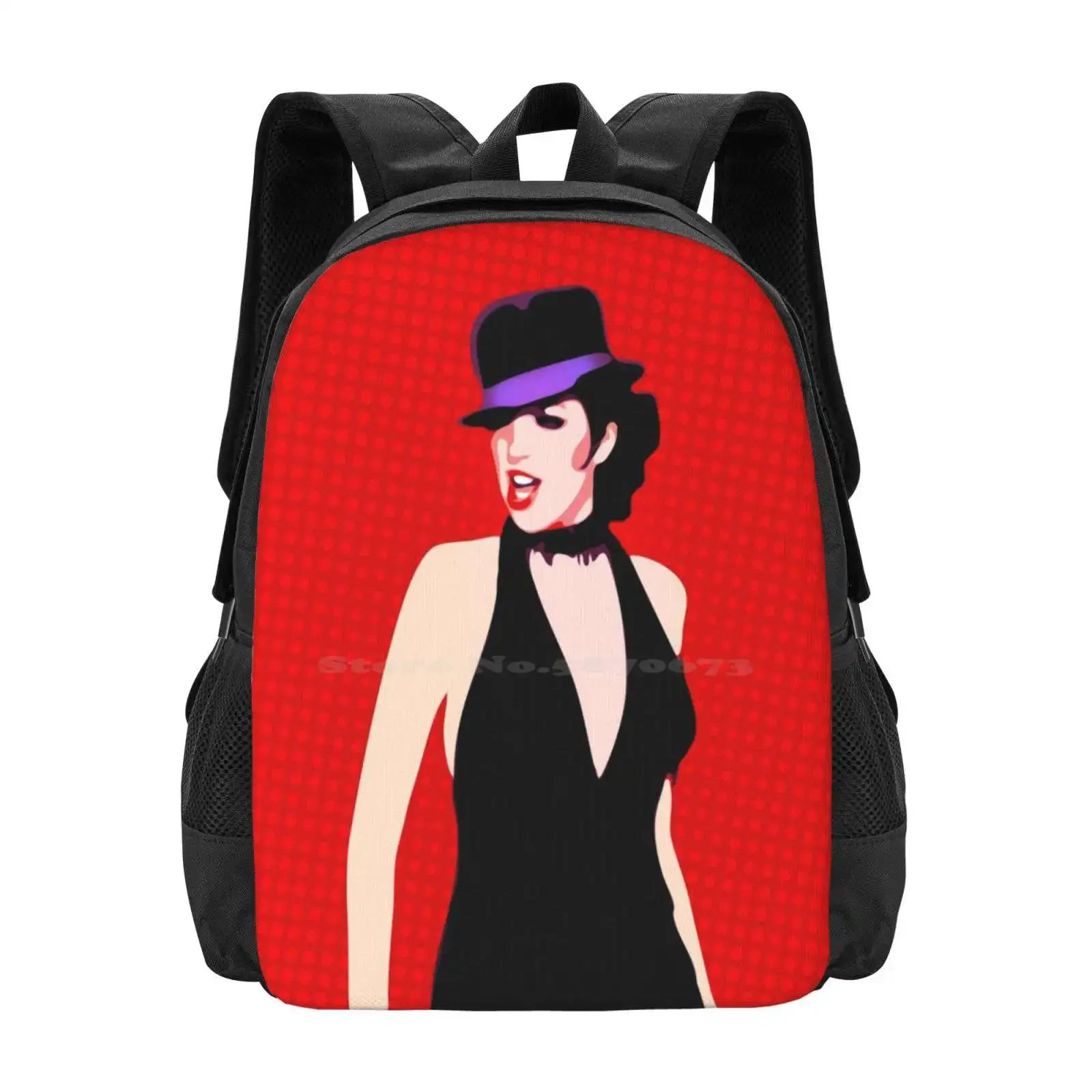 

Liza Minnelli | Cabaret | Pop Art Hot Sale Schoolbag Backpack Fashion Bags Broadway Cabaret Cuccio Icon Legend Liza Minnelli