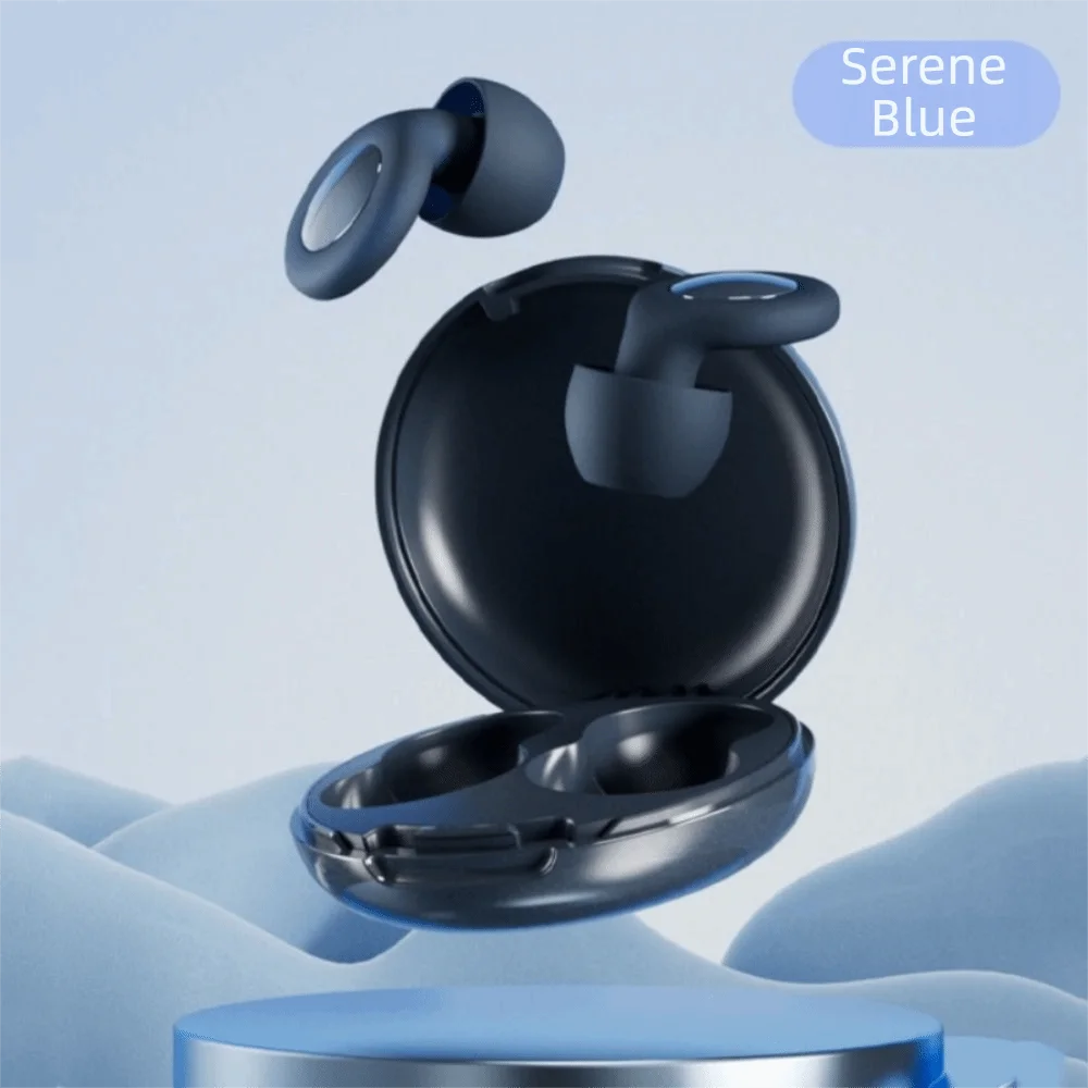 Silicone Material Anti-noise Earplugs Soft Texture Reusable Design Hearing Protection Waterproof Feature Super Soft