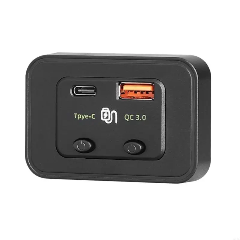 

M2EC USB Type C CAR Зарядное устройство с быстрой зарядкой и PD QC3.0 USB -зарядное устройство для быстрого зарядки пластиковое