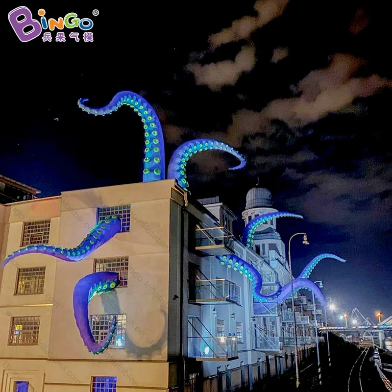 9.8Ft-22.9Ft Inflatable Octopus Tentacle Inflatable Tentacles Balloon Ocean Toys  For Outdoor Decorations