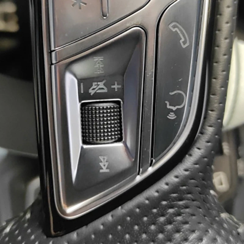 

Эффективные накладки-стикеры на кнопки рулевого колеса для Audi Q3, Q5, A1, A3 8V, A4 B9, B8, A5, A7 2018 года, высококачественная версия, стайлинг автомобиля