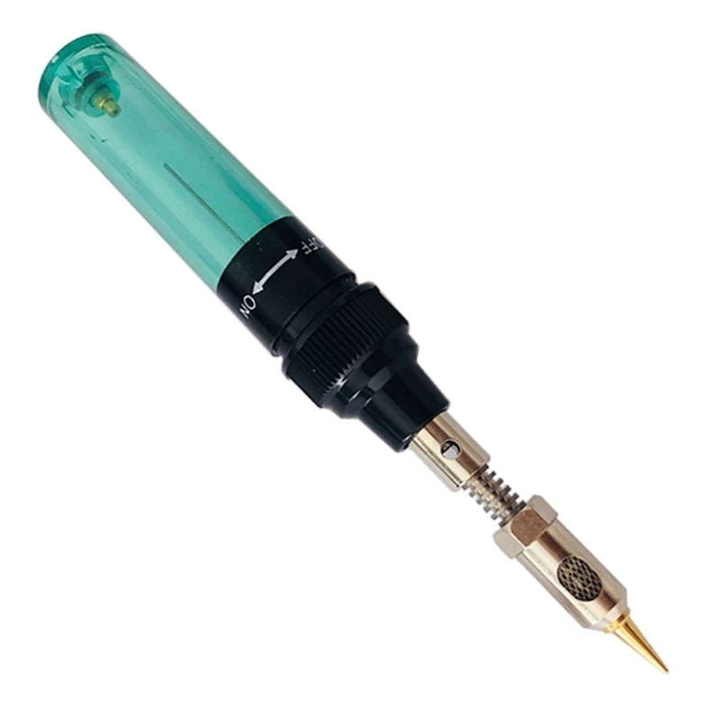 Soldering Iron Pen Type Cordless Gas Soldering Iron Adjustable Temperature Solder Iron Pen for Outdoor Use