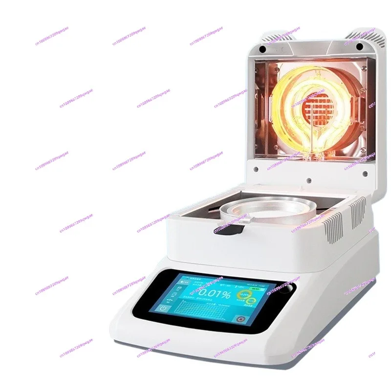 

Rapid Moisture Meter Feed Food Corn Halogen Moisture Meter Moisture Content Sludge Solid Content Detector