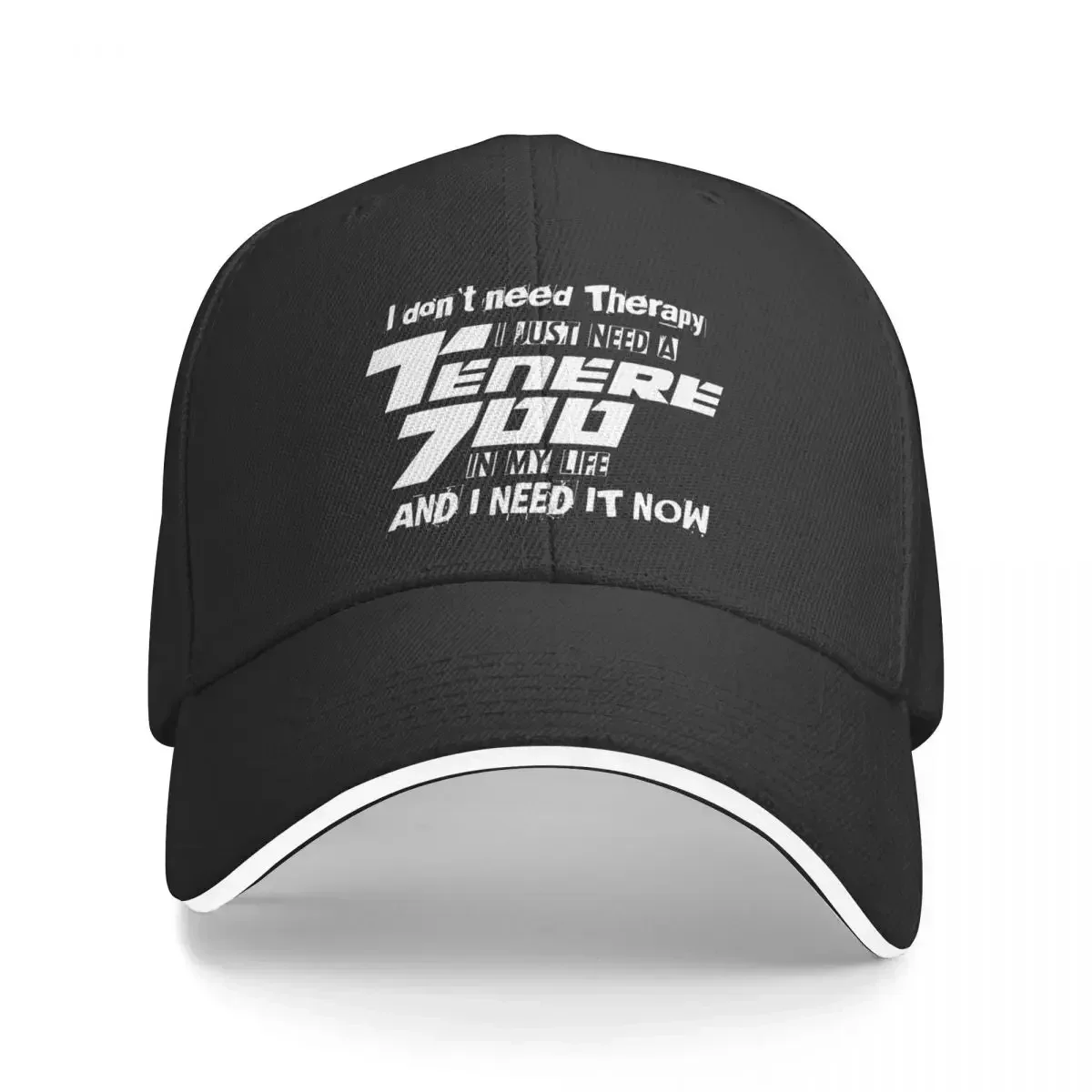 New Tenere 700 Therapy Baseball Caps Vintage  Motorcycle Moto Sandwich Hat for Men Women Breathable Sun Cap Sport