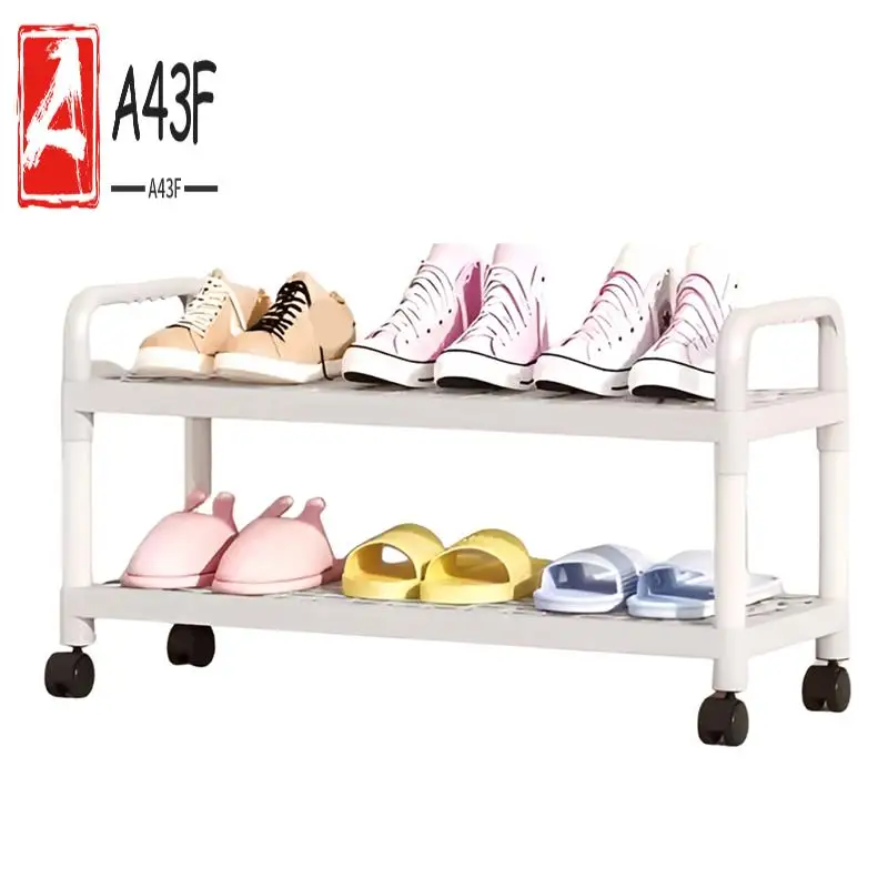 

A43F-Freestanding Shoe Rack Simple Shoe Rack Multi-Layer Small Shoe Cabinet For Entrance