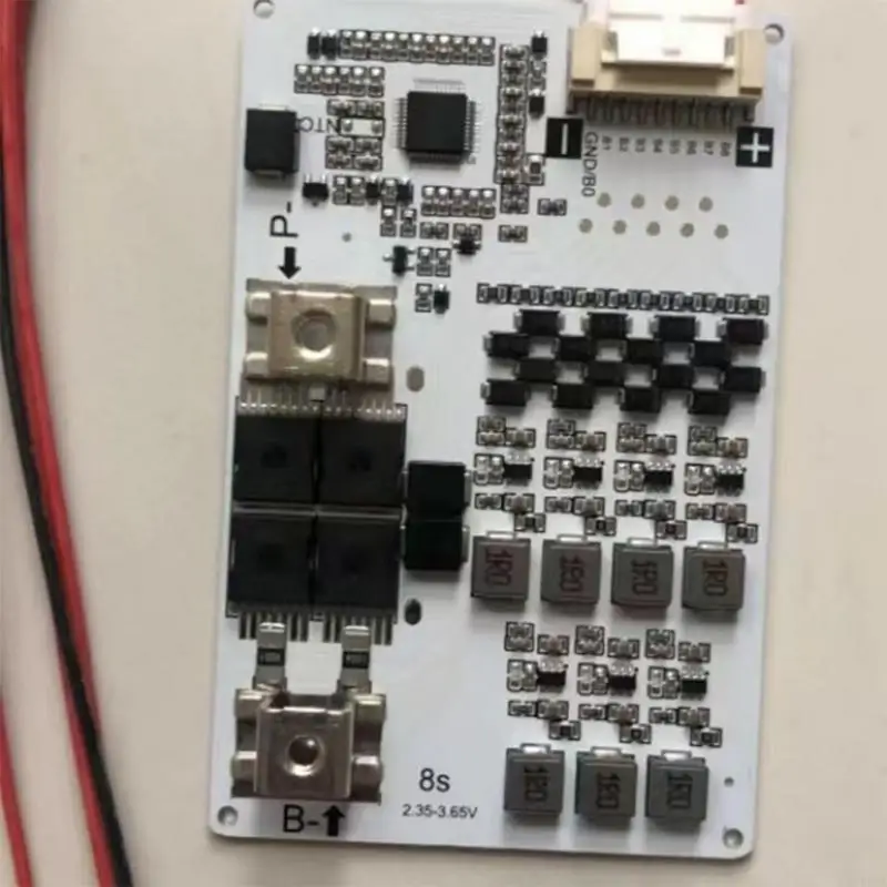 Durability 8S 3.2V Lithium Battery Protections Solution for Electric Bikes and Scooters with Temperature Monitoring E65A