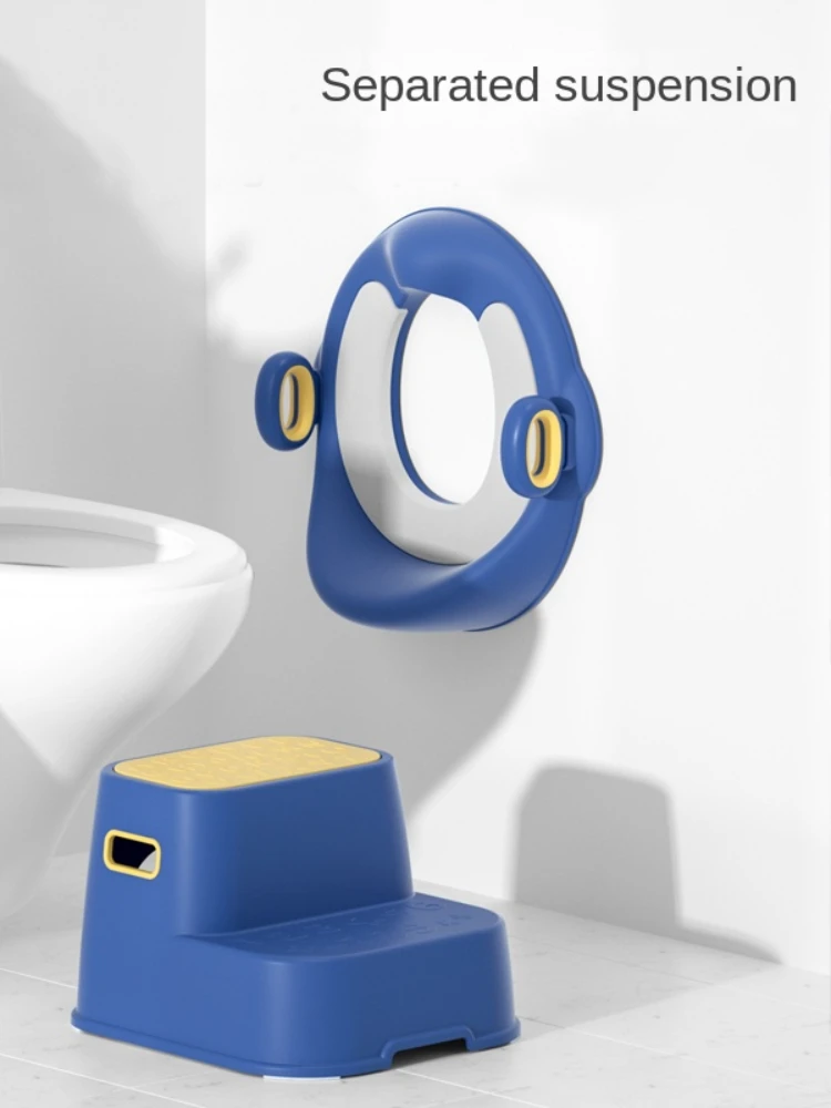 Zl Potty Seat Split Escadaria Estilo WC Escada Auxiliar Footstool