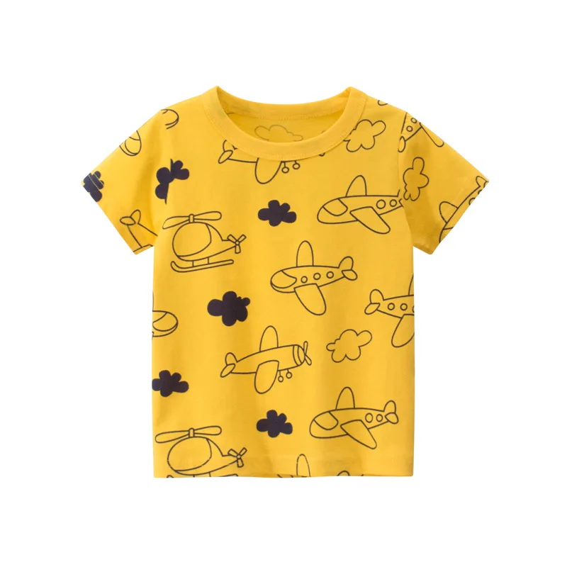 Children's clothing boys 2024 summer new product children's short sleeved T-shirt