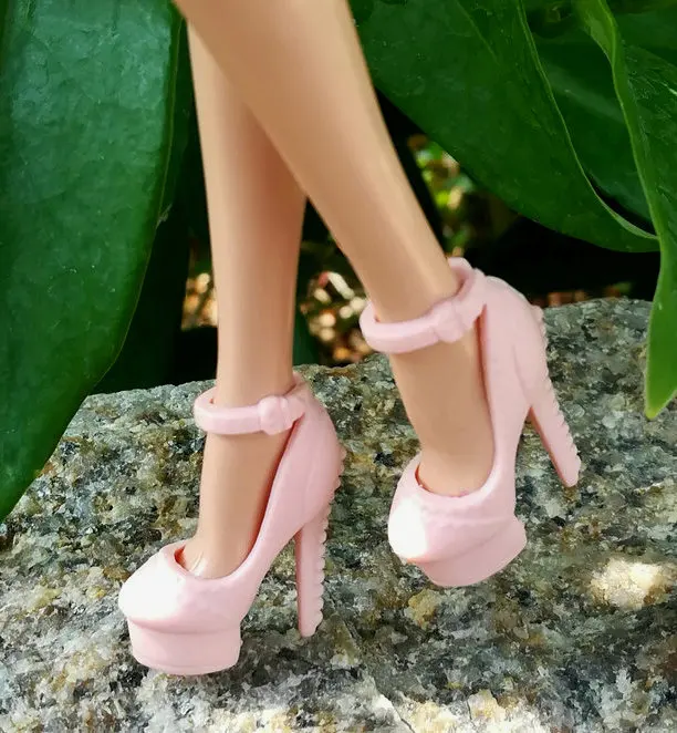 2.2cm multi joint doll accessories doll shoes High heeled high heels fashion shoes casual shoes suitable for 30cm doll