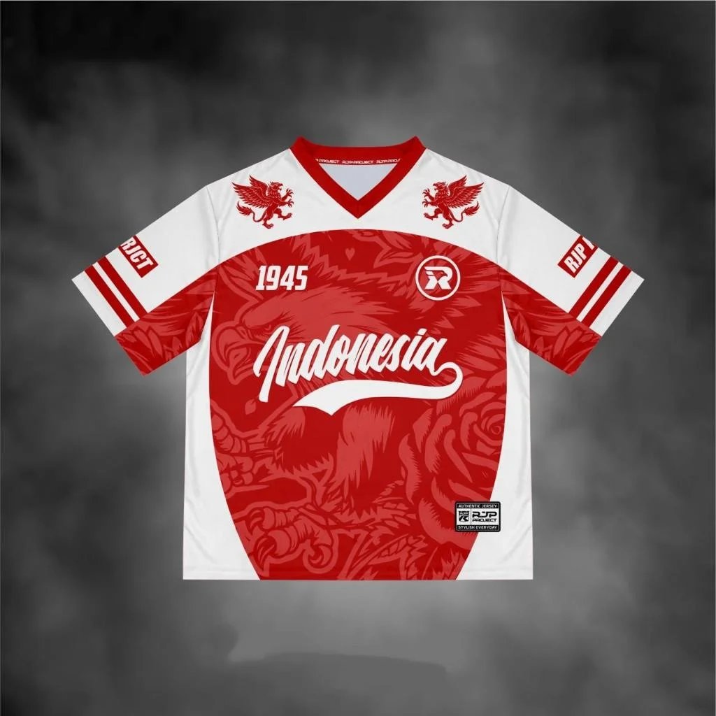 Retro Jersey America Eagle Rugby Style Men Women V-Neck T-Shirts Breathable Quick-drying Casual Comfy Stylish Plus Size Moto