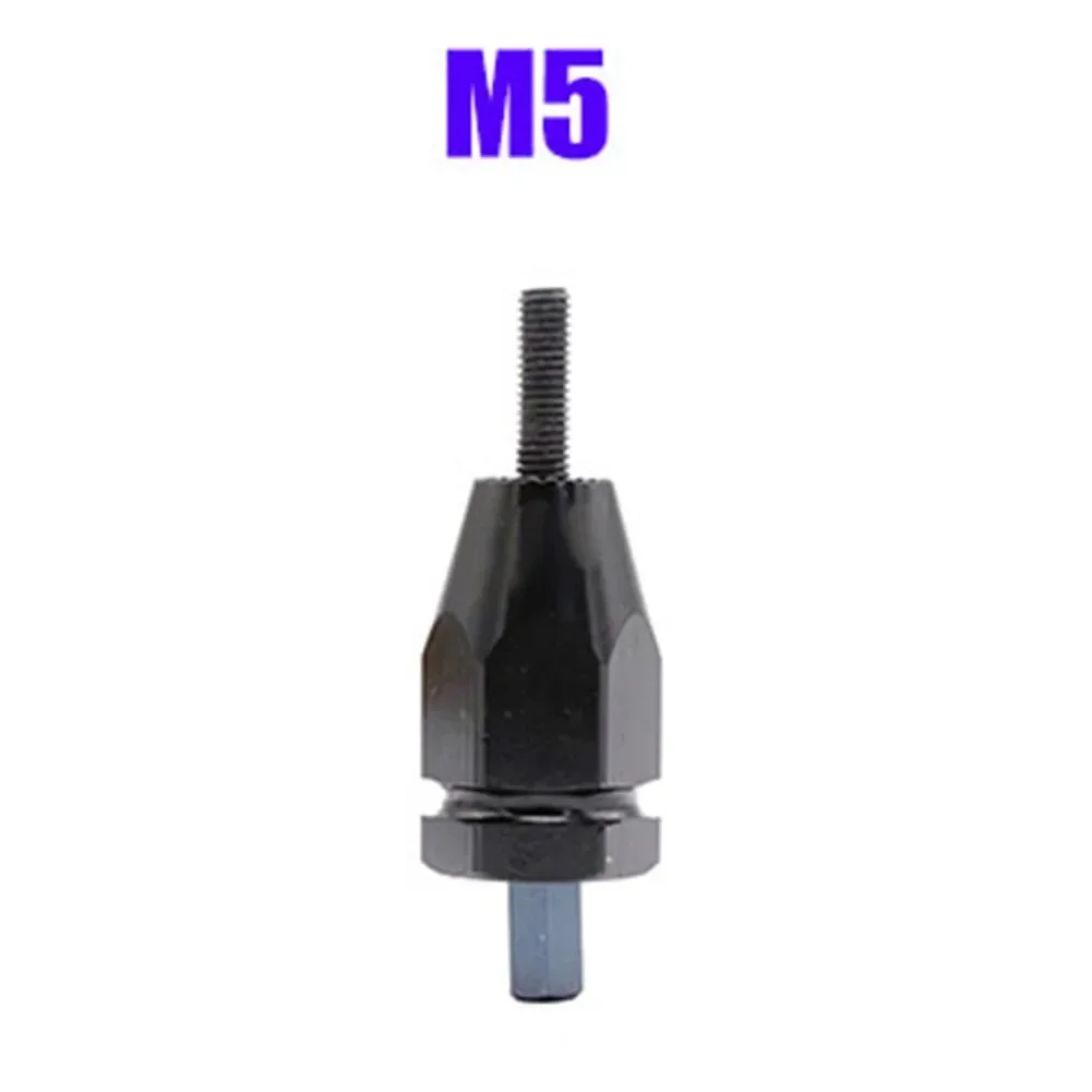 Imagem -03 - Air Pneumatic Rivet Nut Gun Grupo Ferramenta de Cabeça de Rebitador Mandril m3 m4 m5 m6 m8 M10 M12 532 316 14 5-16 38 Acessório Elétrico