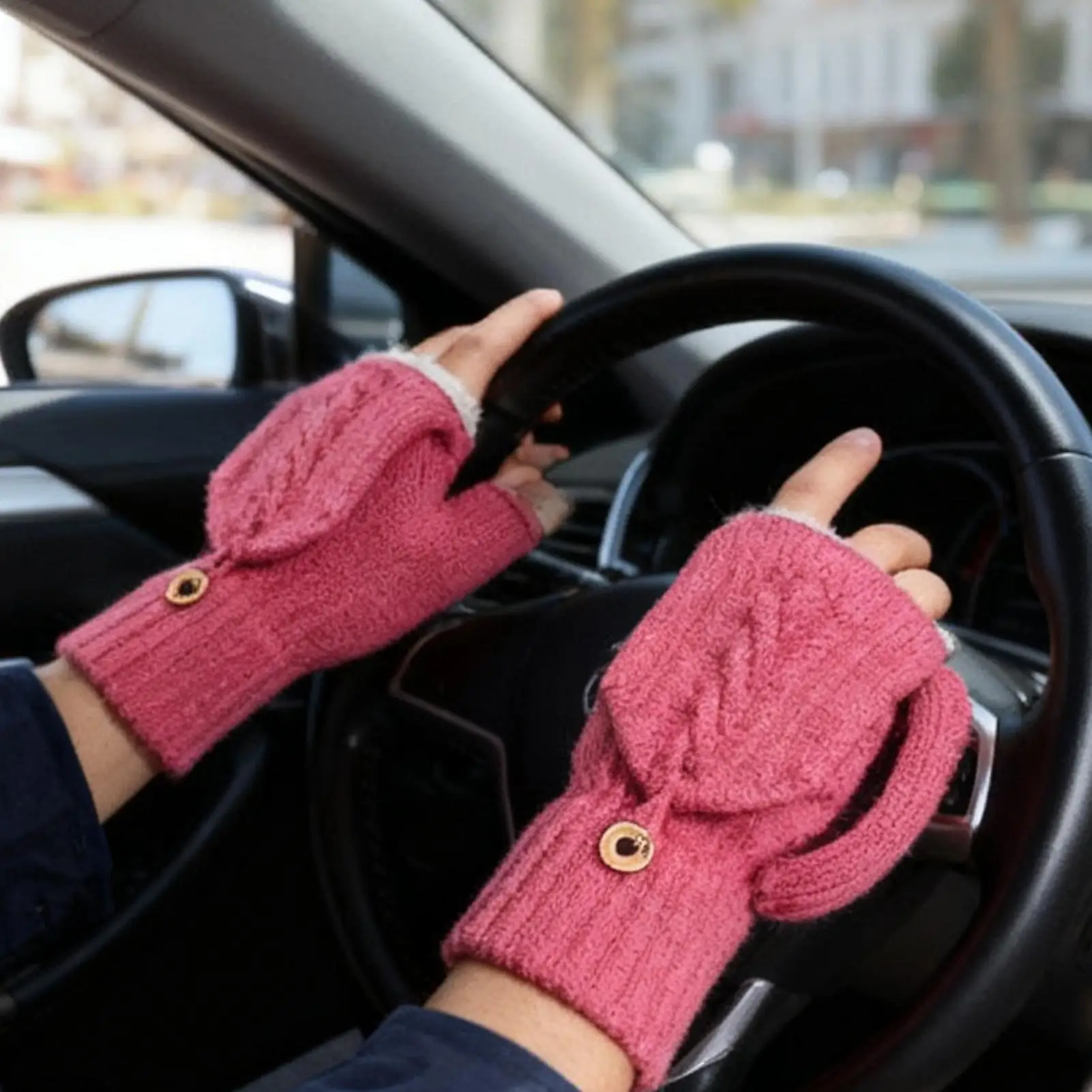 

USB Heated Gloves, Rechargeable & Washable Winter Mittens for Skiing, Cycling, Camping, and Indoor Office Use in Cold Weather