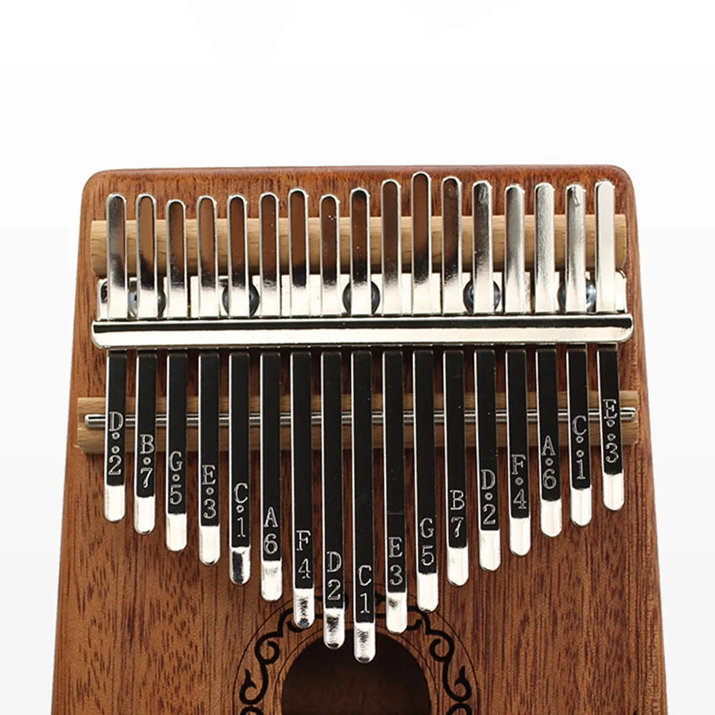 1 قطعة البيانو كاليمبا 17 مفاتيح الخشب فنجر البيانو السنط مانجيوم المدمجة المحمولة أداة عزف موسيقى للمبتدئين