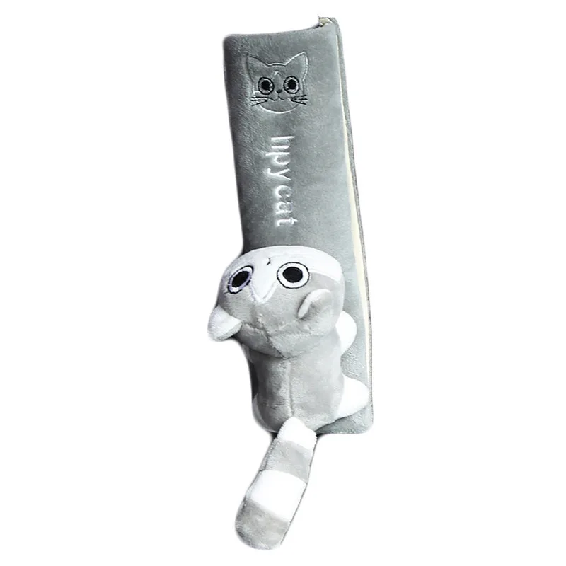 Car Cartoon Soft Seat Belt Cover Universal Auto Seat Belt Covers Plush Safety Belt Shoulder Protection Auto Interior Accessories